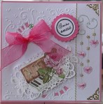 Scrapbooking pour son amie Claire